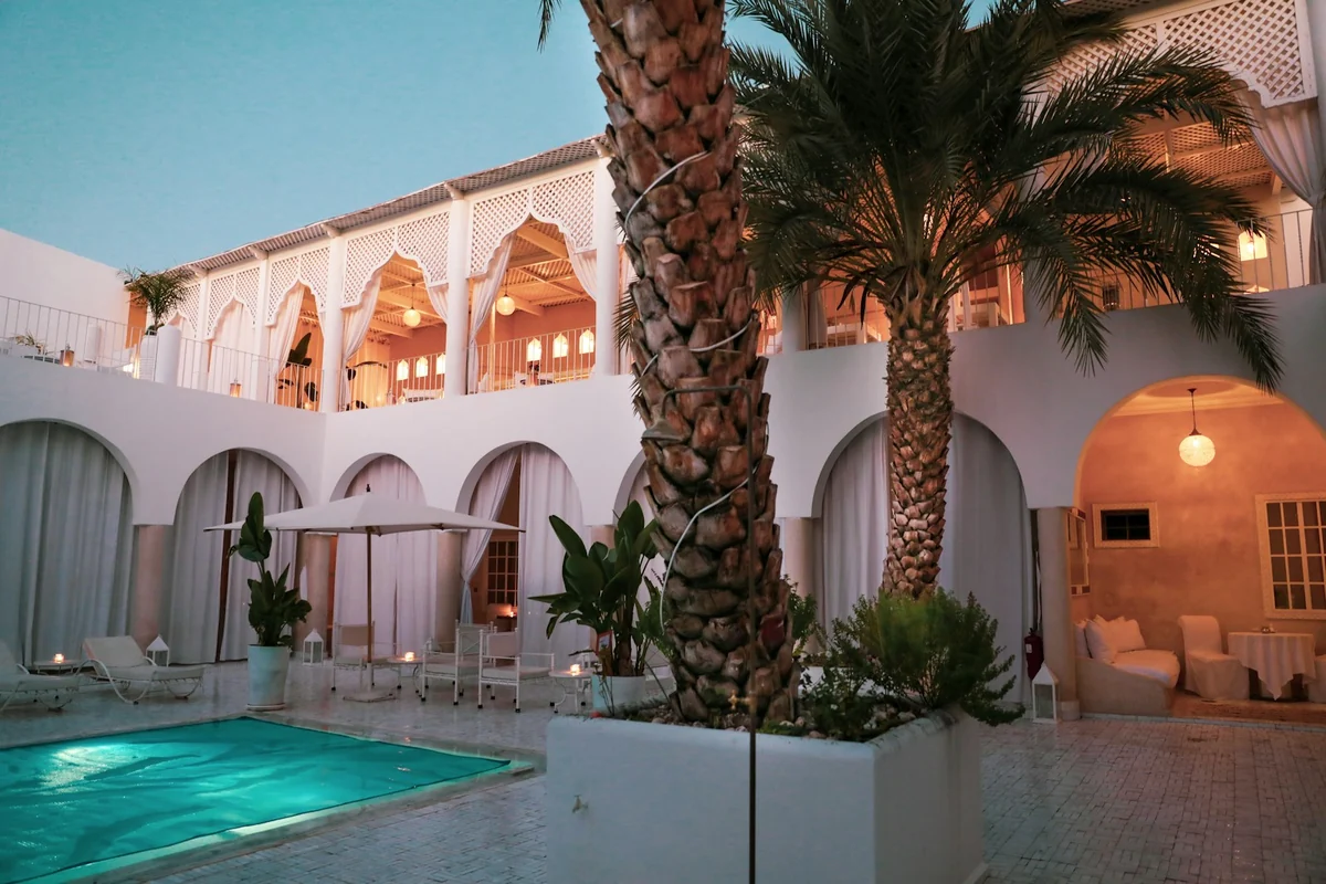 Luxury Moroccan villa with a private pool in Marrakech